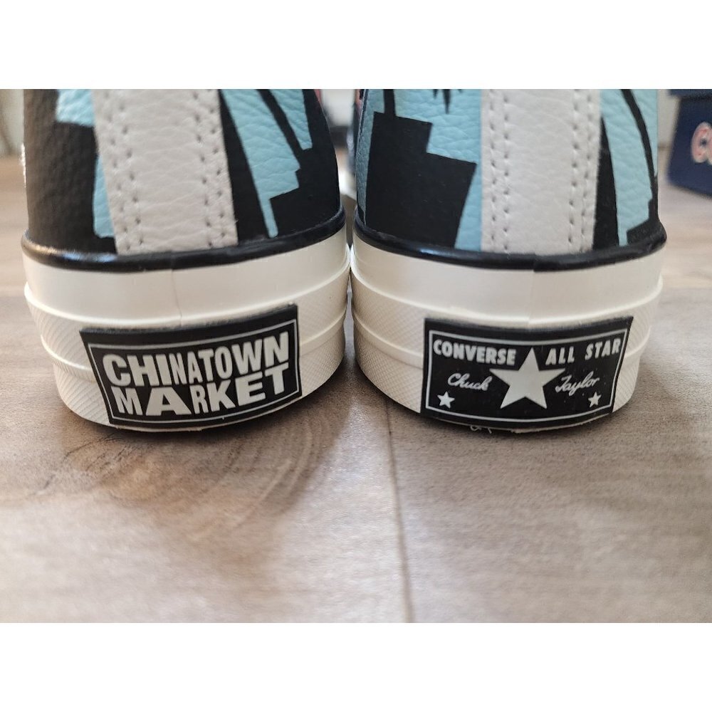 New in Box Converse X Chinatown Market Lakers Championship  Mens 9.5 Womens 11.5 - Picture 5 of 8